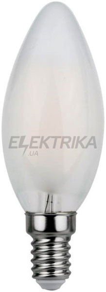Світлодіодна лампа filament свічка матова ArtDeco 4W E14 2700K
