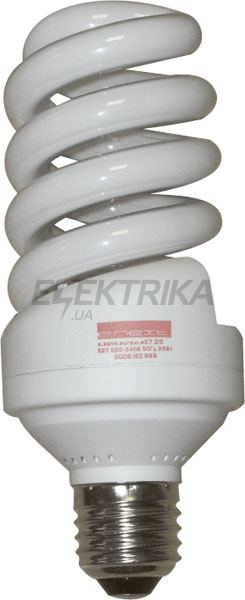 Лампа енергозберігаюча e.save.screw.E14.5.4200.T2, тип screw, патрон Е14, 5W, 4200 К, колба Т2