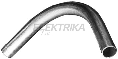 Кутовий з'єднувач металевий e.industrial.pipe.angle.1-1/2" без різьблення, 90 град.