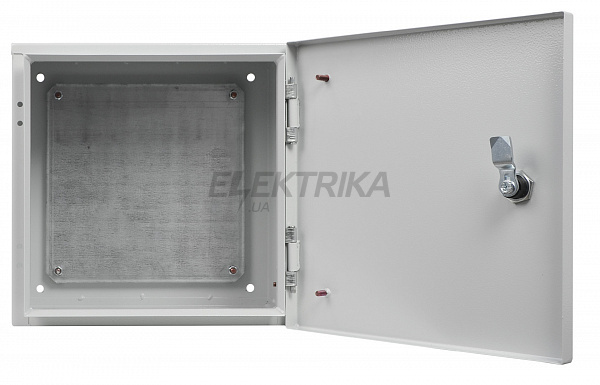 Корпус з монтажною панеллю металевий 30*30*20, IP31, серії UBox (A0260020002)
