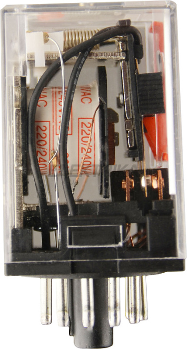 Реле проміжне АСКО-УКРЕМ МK3P (AC 220 V) (A0090010003)