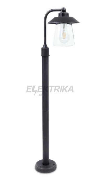 Світильник вуличний стовпчик середній LUTEC Cate 7264210213 E27 Classic (50453)