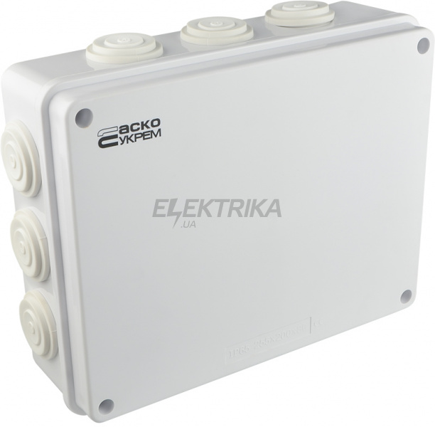 Коробка розподільна АСКО-УКРЕМ РК 255*200*80 (TY-RA) (A0150170024)