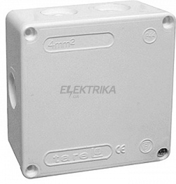 Коробка монтажна пластикова 6, IP44, 380 В, 5x4