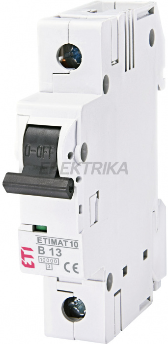 Автоматичний вимикач ETI ETIMAT 10 1p B13 002121715