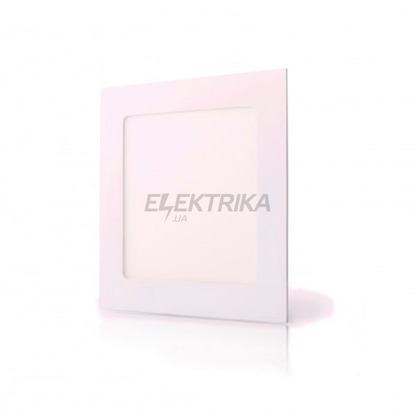 Світильник LED-S-170-12, 12Вт, 4200К, квадрат, що вбудовується 170x170мм