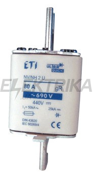 Плавка вставка запобіжник ETI S2UQU/110/400A/690V 004334119