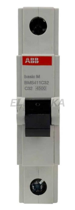 Автоматичний вимикач ABB basic M 1P C32 (2CDS641041R0324)
