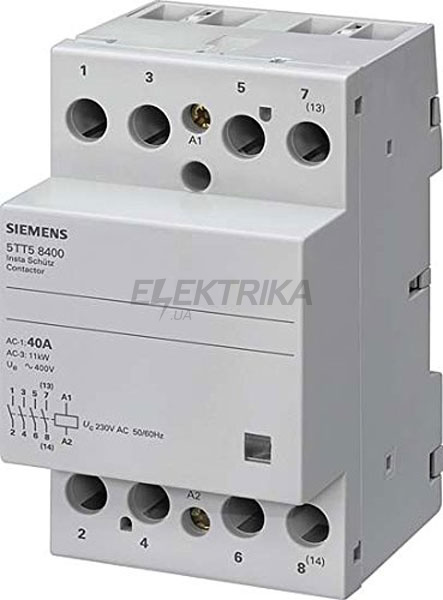 КОНТАКТОР SIEMENS 2НО+2НЗ AC230V 40A
