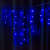 Гірлянда вулична STARLIGHT бахрома синій Flash 75LED IP44 чорний 2x0,7м (000057263)