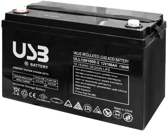 Аккумуляторная батарея 12V 100Ah, AGM (ULL121000-2)