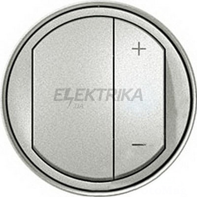 Лицьова панель, програма Celiane, світлорегулятори кат. №670 81/82/84, титан