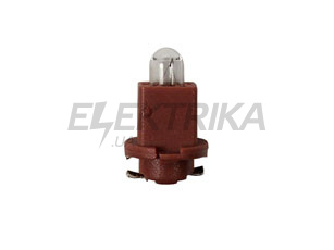 Автомобільна лампа 12В 1,2Вт BX8,5D BROWN