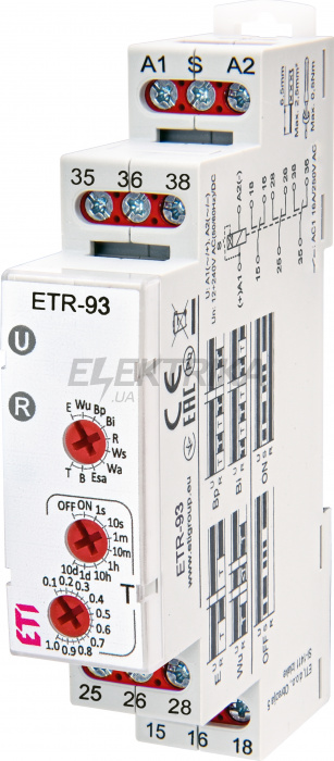Реле ETI *ETR-93 002473071