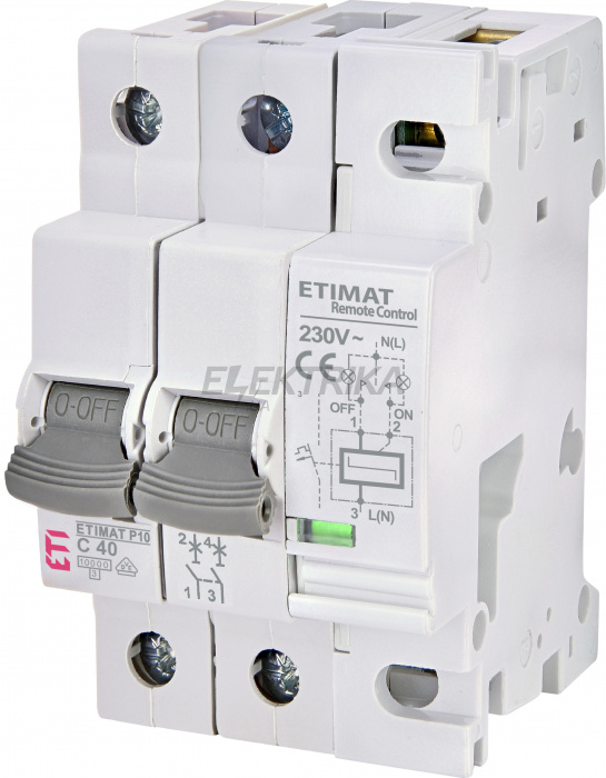 Автоматичний вимикач ETI ETIMAT RC 2p C50 635021102