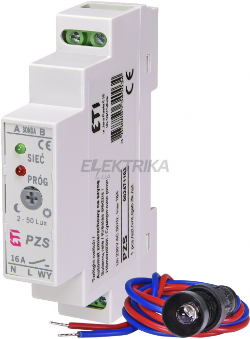 Сутінкове реле ETI PZS 002471103