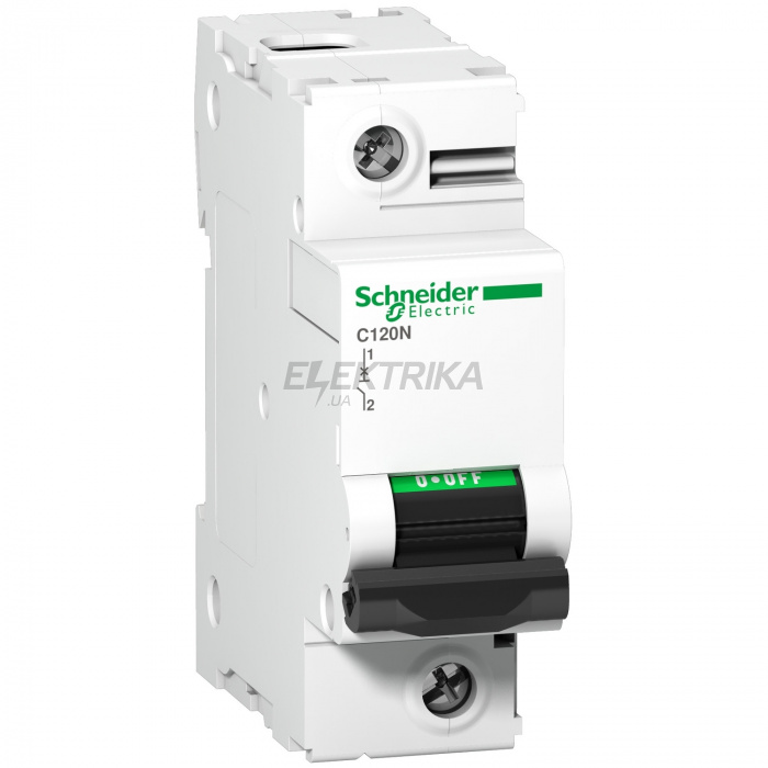 Автоматичний вимикач Schneider Electric C120N C 80A 1P A9N18357
