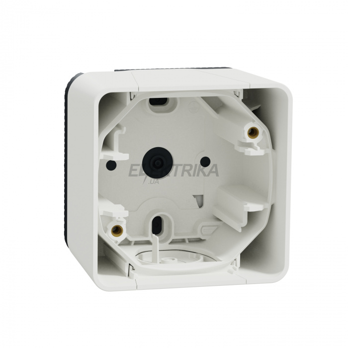 Короб для установки на поверхні Schneider Electric Mureva Styl - surface mounted box - 1 gang - white MUR39911