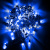 Гірлянда вулична STARLIGHT лінійна синій 100LED IP44 чорний 5м (000057276)