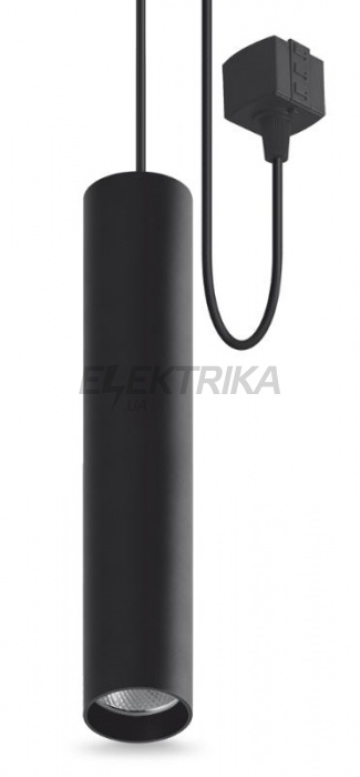 LED світильник підвісний трековий VIDEX 10W 4100K чорний (VL-ST-10034B)