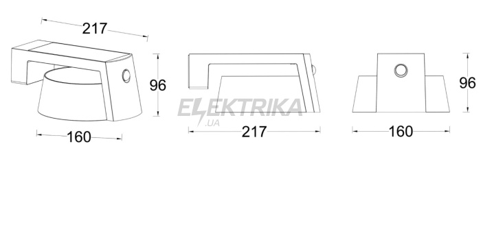 Світильник на сонячній батареї LUTEC MOON 6906001118 9.5Вт Solar (52360)