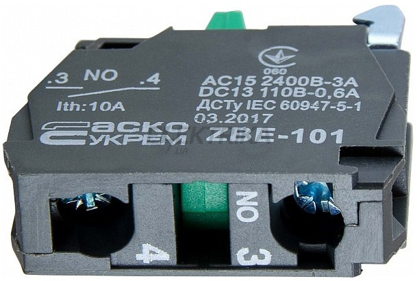 ZBE-101 N/О Контакт для постів XAL-D