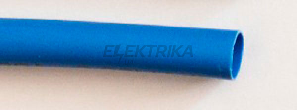 Термозбіжна трубка з клейовим шаром ТСК 6,4 синя