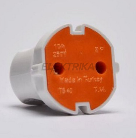 Гніздо штепсельне Profite з 4 мм біле (TPRFACS 9090002061)