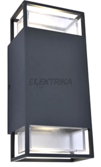 Світильник вуличний настінний LUTEC RIDGE 5107101118 GU10 IP54 Architectural (52241)