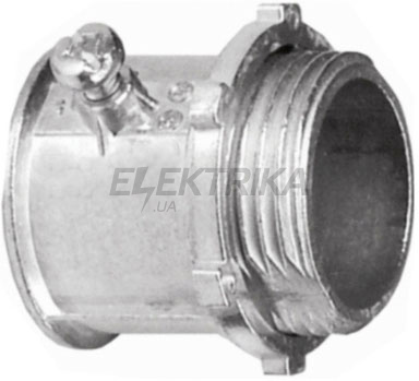 Введення металеве e.industrial.pipe.dir.screw.1-1/2", гвинтове