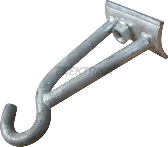 Кутовий гак e.angle.hook.pro.16.16.206, 206мм, М16