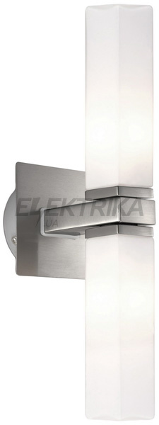 Бра PALERMO 88284 2x40w G9 нікель матовий/опал