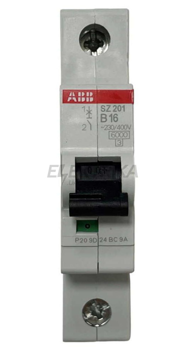 Автоматичний вимикач ABB SZ201-B16 (2CDS251025R1165)