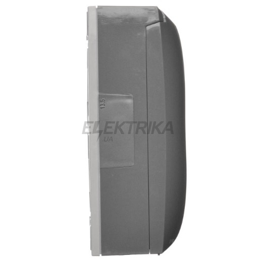Розетка четверна AQUACLICK IP44 кришка в кольорі виробу, сірий (ACGSZ4/16)