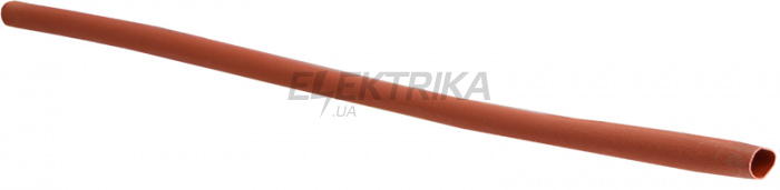 Термозбіжна трубка АСКО-УКРЕМ Ø 4,0/2,0 (1м) коричневий (A0150040318)