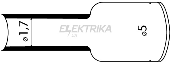 Термозбіжна трубка з клейовим шаром АСКО-УКРЕМ 4,8 (1м) зелений (A0150040115)