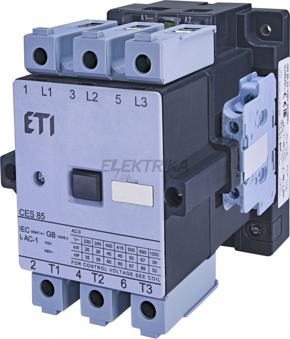 Контактор ETI CES 85.22-24V-50/60Hz 004646564