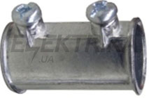 З'єднувач металевий e.industrial.pipe.connect.screw.1", на гвинтах