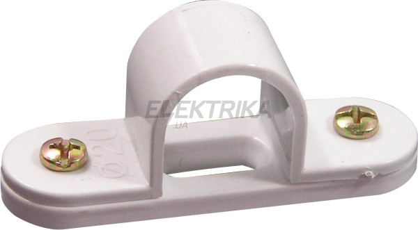 N-подібна кліпса e.pipe.n.clip.stand.25 для труб d25мм