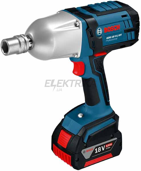 Гайковерт ударний акумуляторний GDS 18V-LI HT 2x4,0AH L-Box