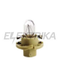 Автомобільна лампа 12В 1,5Вт BAX BX8,4D BEIGE