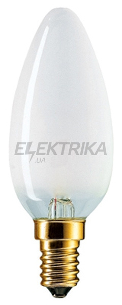 Лампа Philips B35 40W E14 FR свічка мат. (10018526)