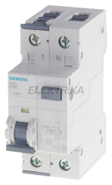 ДИФ.АВТОМАТ SIEMENS ТИП AC, 30MA 1+NP C32 6KA