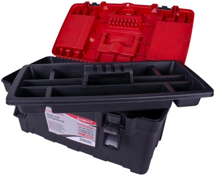 Ящик для інструментів, e.toolbox.pro.10, 19" 490x260x246мм (t011010)