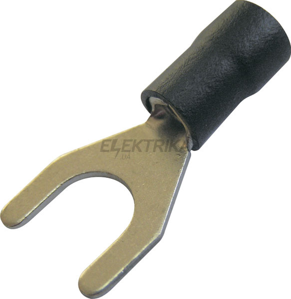Ізольований наконечник вилковий e.terminal.stand.sv.5,5.8.green 4-6 мм², зелений