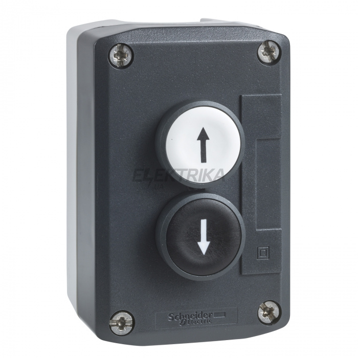 Кнопковий пост Harmony XALD Schneider Electric, пластик, 2 кнопки, з маркуванням (XALD222)