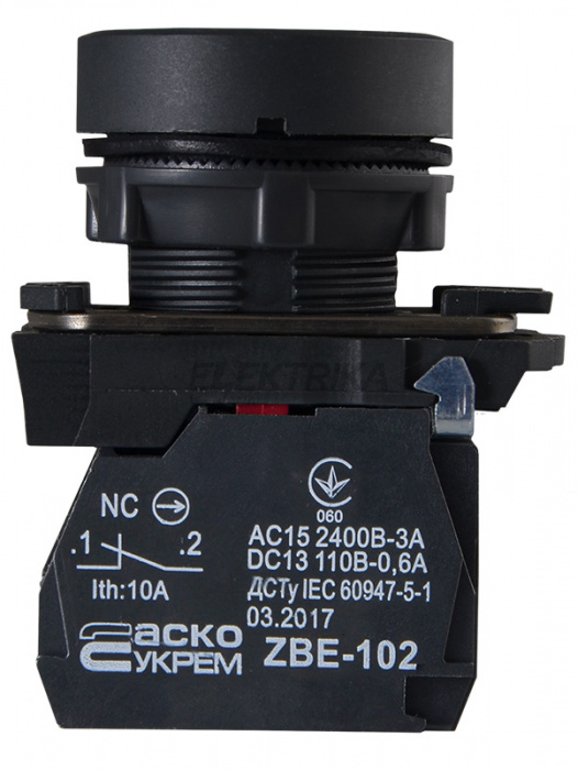 Кнопка "Стоп" АСКО-УКРЕМ TB5-AA4322 червоний (A0140010151)