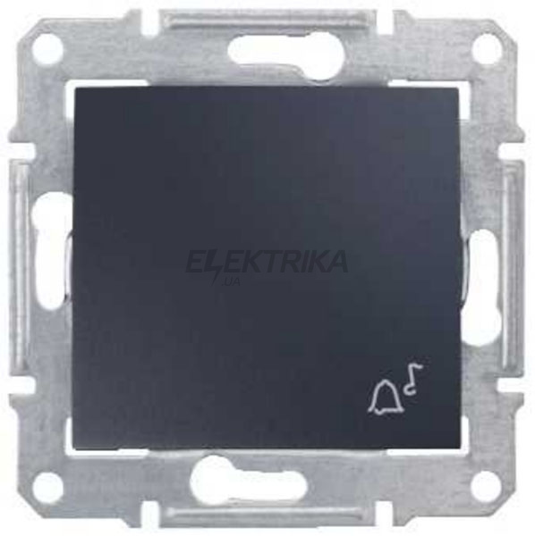 Кнопка "дзвінок" графіт Schneider Electric Sedna (SDN0800170)