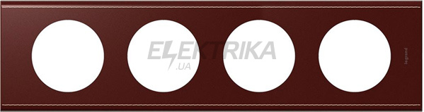 Рамка, програма Celiane, 4 поста, шкіра класик