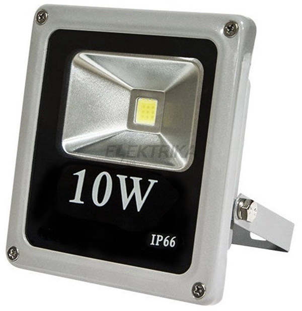LL-830 1LED 10W білий 6400K 230V (117*125*36mm) Срібло IP 66